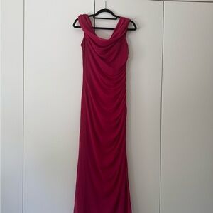 Abercrombie & Fitch Fuchsia Maxi Dress